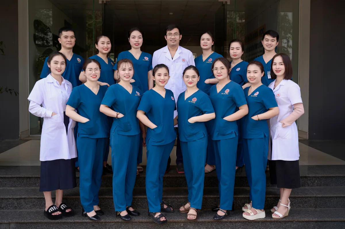 Đội ngũ điều dưỡng Bệnh viện Minh An